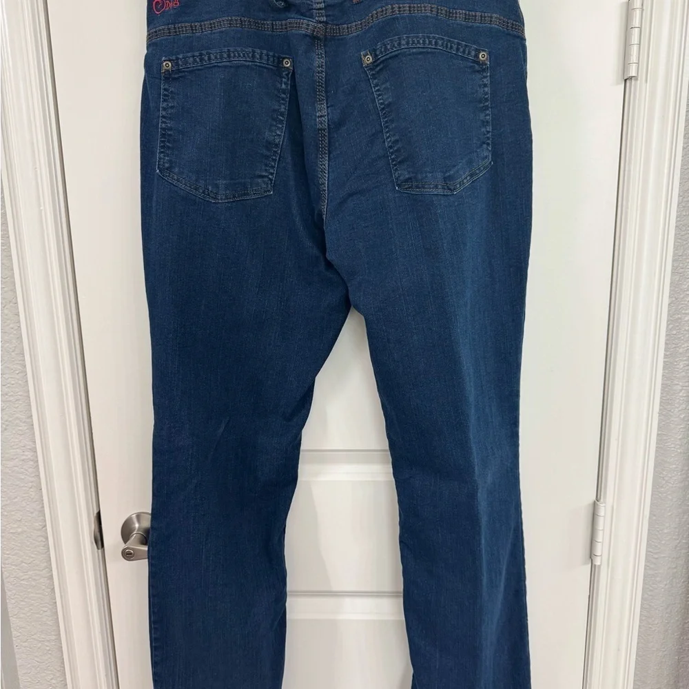 Origins Blue Relaxed Jeans with Classic Stitching 38x32